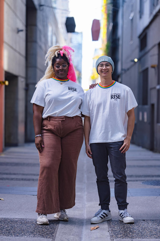 Rainbow Rise FC Ringer Tee