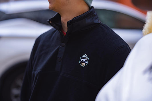 Black Vancouver Rise Fleece