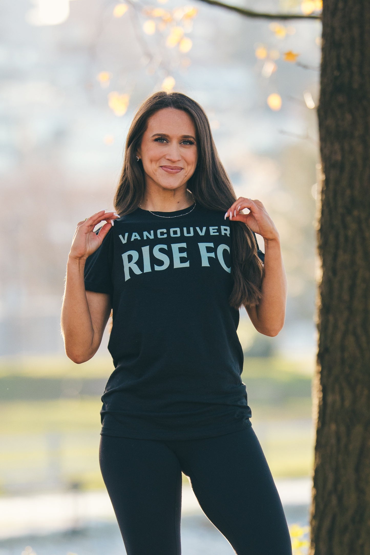 Rise FC Tee Black